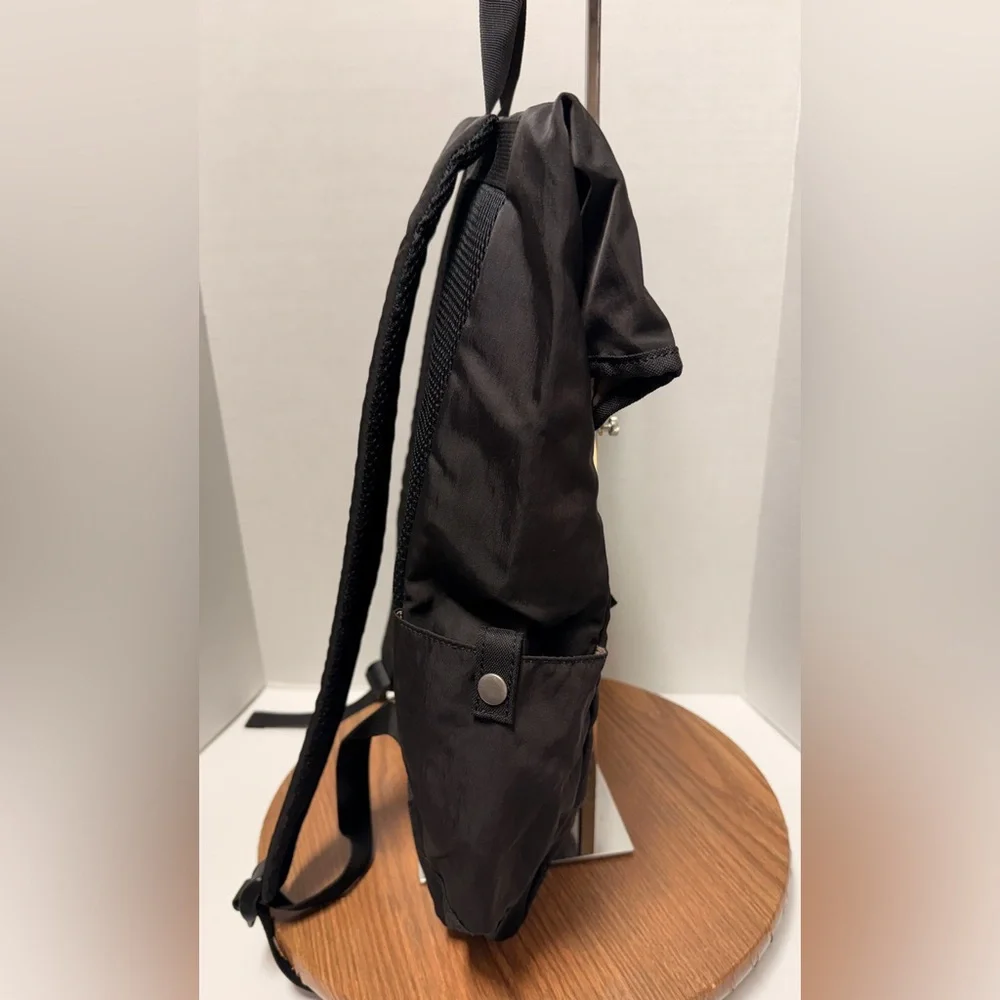 Marmot Mountain Limited Black Nylon Fold Over Flap Backpack